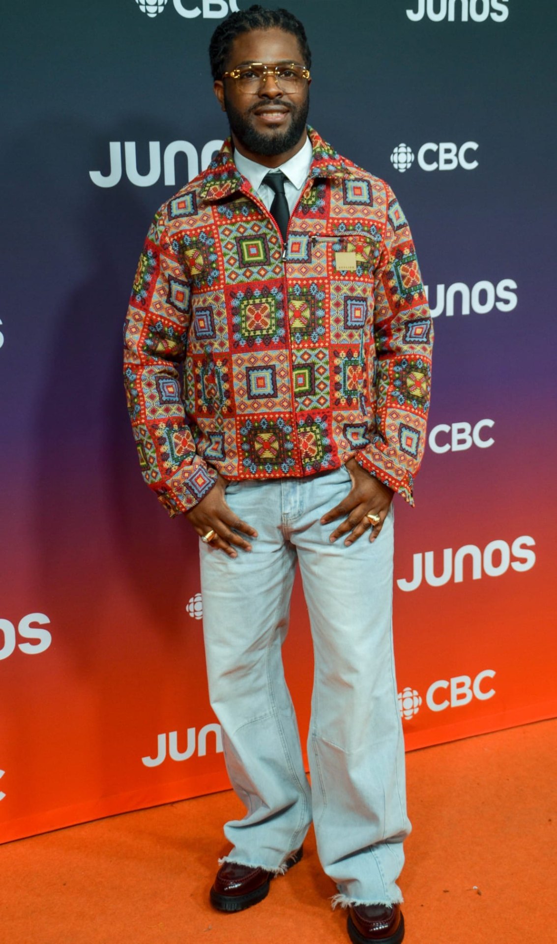 Kirk Diamond on the JUNO Awards red carpet
